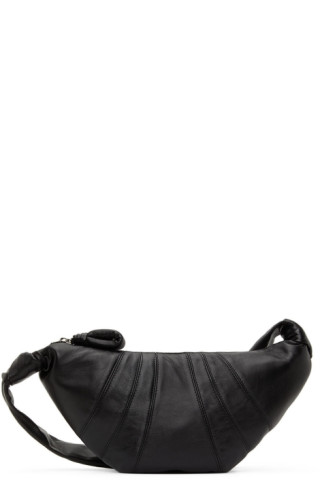 Lemaire: Black Small Croissant Bag | SSENSE