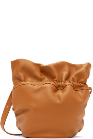 LEMAIRE: Orange Glove Bag | SSENSE