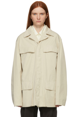 Lemaire: Grey Field Jacket | SSENSE