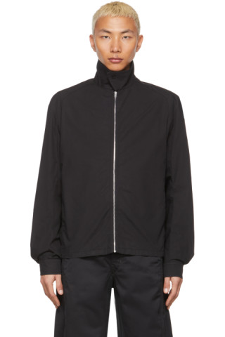 LEMAIRE - Black Shirt Blouson Jacket