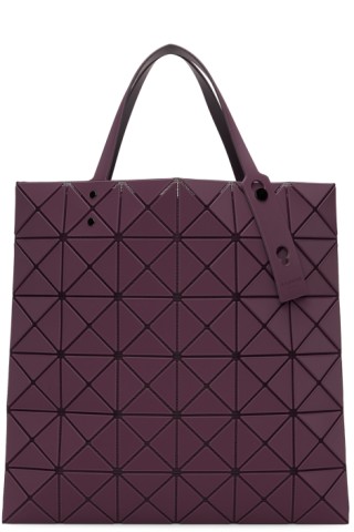 Bao Bao Issey Miyake: Purple Lucent One-Tone Tote | SSENSE