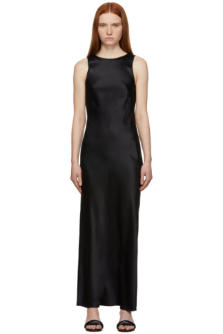 Black Soleil Mid-Length Dress by SIR. on Sale