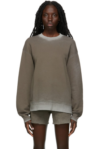 COTTON CITIZEN: Taupe Brooklyn Sweatshirt | SSENSE UK