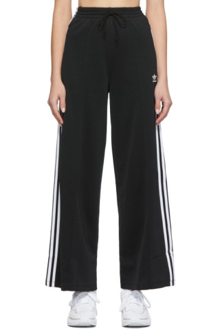 adidas Originals: Black Adicolor Relaxed Pants | SSENSE