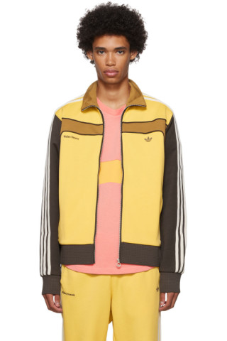 Yellow adidas Originals Edition Track Jacket by on Sale