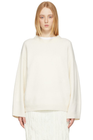 Toteme Off-White Anet Monogram Dress Toteme