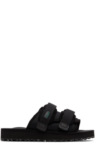 Suicoke Moto-Cab Eco Sandals Black, 12