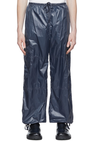 SSENSE Exclusive Blue Enzo Cargo Pants by Maryam Nassir Zadeh on Sale