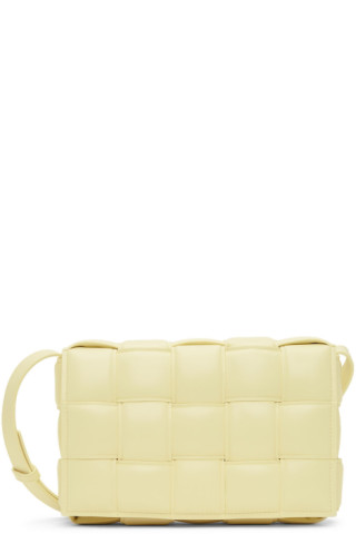 Bottega Veneta Padded Cassette Bag in Sherbert - Yellow