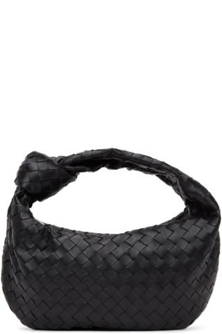 Bottega Veneta Teen Jodie Shoulder Bag - Black/Silver