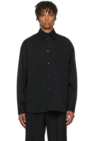 BOTTEGA VENETA Men Felted Wool Twill Shirt – Atelier New York