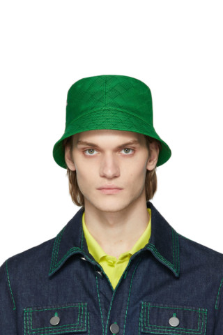 x Ally Capellino Sweep Sports trapper Hat - IetpShops GB - Green visvim  Dome bucket trapper hat Grau Bottega Veneta