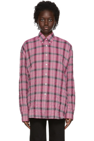Our Legacy: ピンク コットン シャツ | SSENSE 日本 Our Legacy: ピンク コットン シャツ | SSENSE 日本