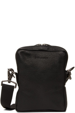 Our Legacy: Black Mini Delay Messenger Bag | SSENSE Canada