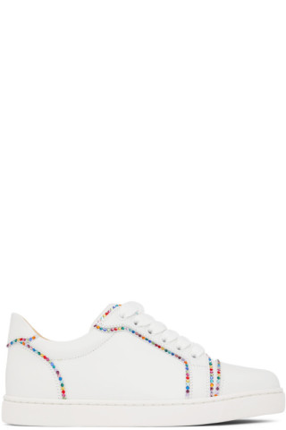 Christian Louboutin Womens Low-top Sneakers, White, IT41