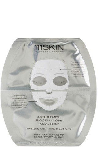 111 Skin Anti Blemish Bio Cellulose Face フェイスパック 25ml | SSENSE
