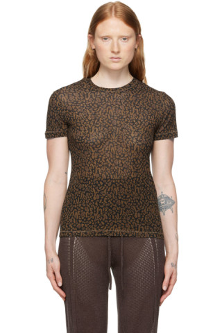 나누샤 브라운 가이 티셔츠