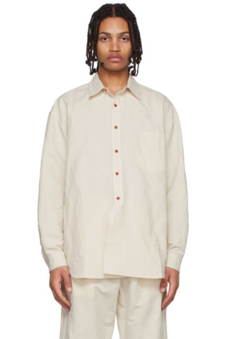 Off-White Savant Shirt by s.k. manor hill on Sale