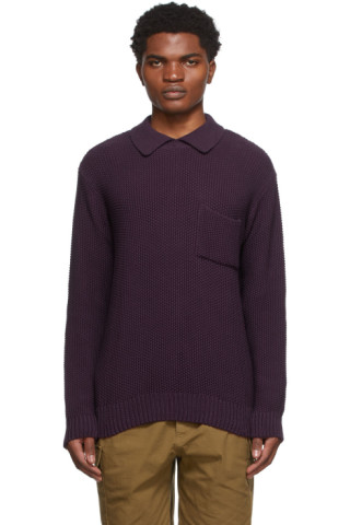 Noah  Seed Stitch Collar Sweater