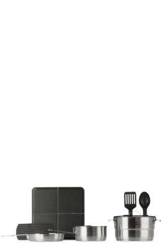 Service de table en mélamine - 12 pièces pour l'extérieur et l