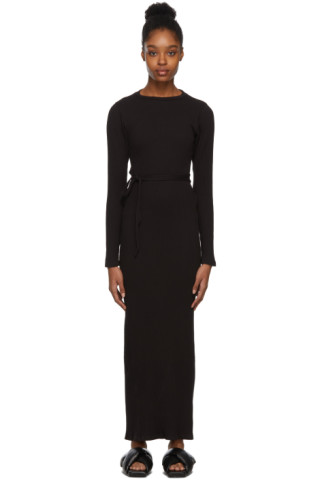 Black Brig Dress by Baserange on Sale