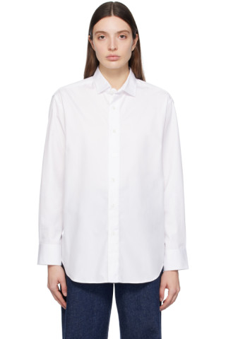 Baserange: White Ole Shirt | SSENSE