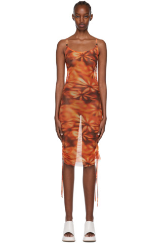 SSENSE Exclusive Red Nylon Mini Dress by MISBHV on Sale