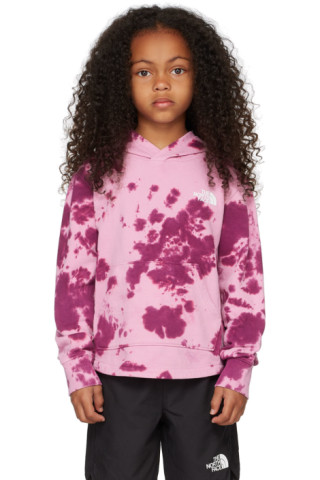 Kids Purple Printed Camp Big Kids Hoodie by The North Face Kids on Sale