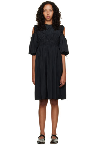 Cecilie Bahnsen: Black Daniella Minidress | SSENSE