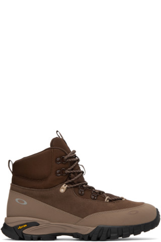 Oakley: Brown Vertex Boots | SSENSE UK