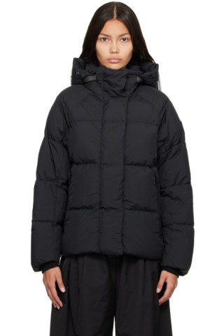 Canada Goose: Black 'Black Label' Junction Down Parka | SSENSE