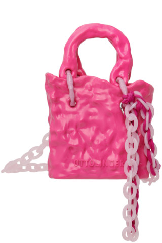 Ottolinger - Pink Signature Ceramic Chain Bag