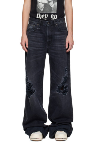 R13: Black Lisa Jeans | SSENSE