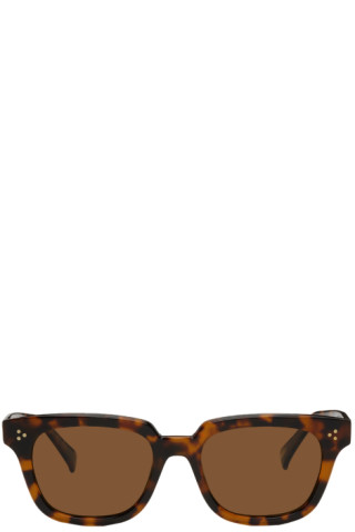 Tortoiseshell Phonos Sunglasses by RAEN on Sale