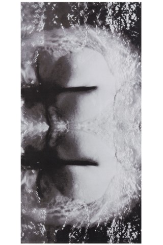 Katie Burnett - SSENSE Exclusive Black & White Beach Butt Towel