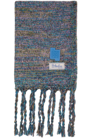 ADER error: Blue Ludi Muffler Scarf | SSENSE Canada