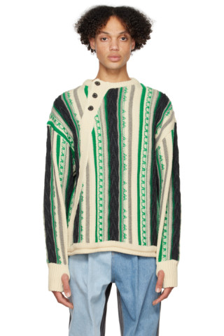 Green Frema Sweater by ADER error on Sale