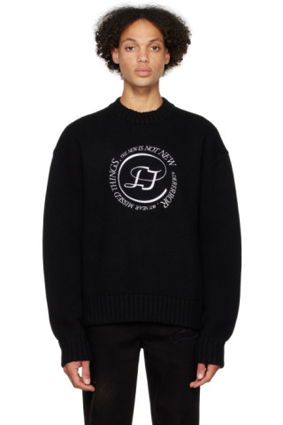 ADER error: Black Spheric Sweater | SSENSE