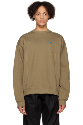 Khaki TRS Sweatshirt by ADER error on Sale