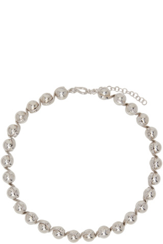 Moya: Silver Enol Chain Necklace | SSENSE