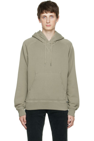 【関税込み】TOM FORD カーキ ドローストリング フーディ 222076M202002_1.jpg