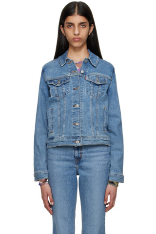 Blue Original Denim Jacket | SSENSE Canada