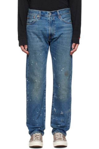 Levi's: Blue 551 Z Authentic Straight Jeans | SSENSE