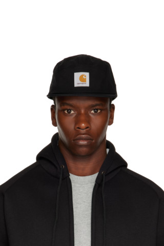 Carhartt Work In Progress: Black Backley Cap | SSENSE