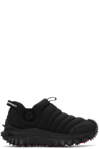 Moncler: Black Trailgrip Après Sneakers | SSENSE