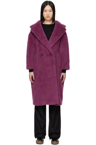 Max Mara Teddy Bear Icon Faux Fur Coat