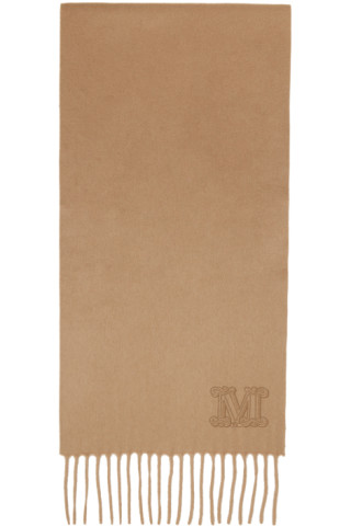 Max Mara: Beige Wsdalia Scarf | SSENSE