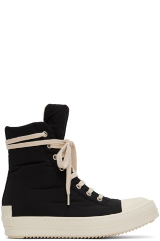 Rick Owens Ramones — Black Calf Leather