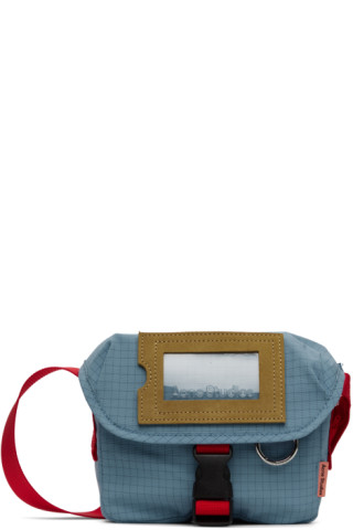 Acne Studios – Mini Messenger Bag Light Blue/Beige