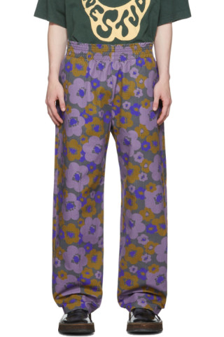 acne flower print trousers 花柄 レギンス フラワー-